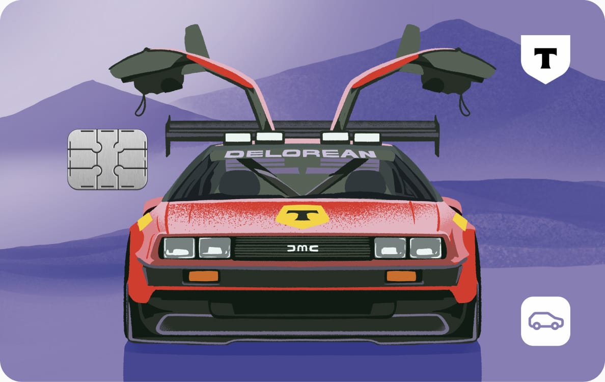 Карта концепции Racing DeLorean