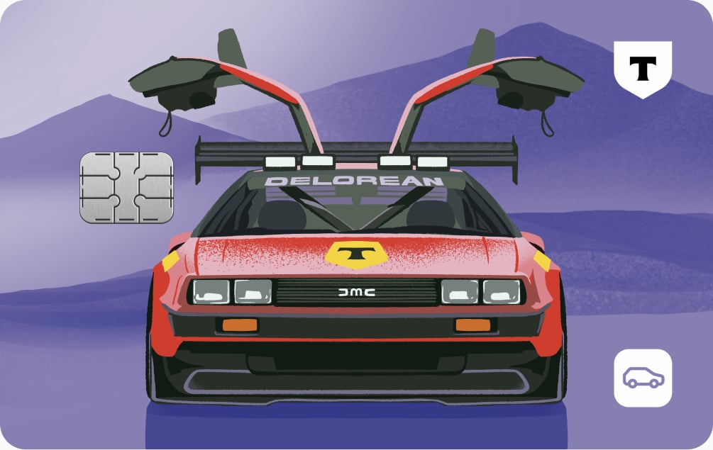 Карта концепции Racing DeLorean